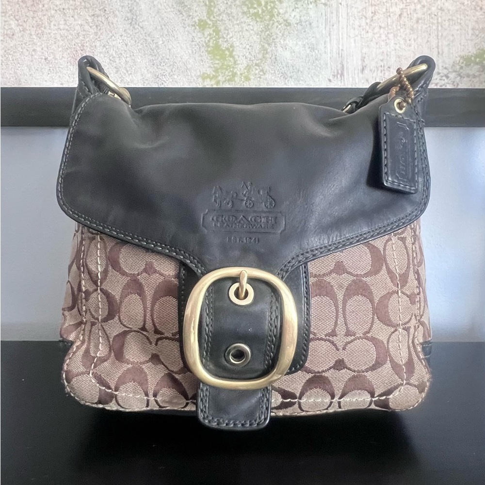 Coach 11585 BLEEKER SIGNATURE LARGE FLAP - Picture 3 of 12